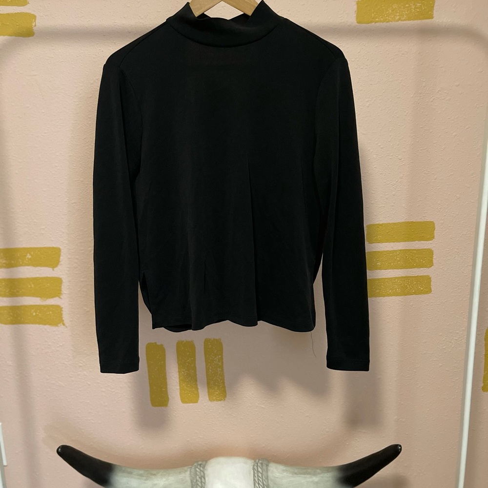 Mock neck long sleeve